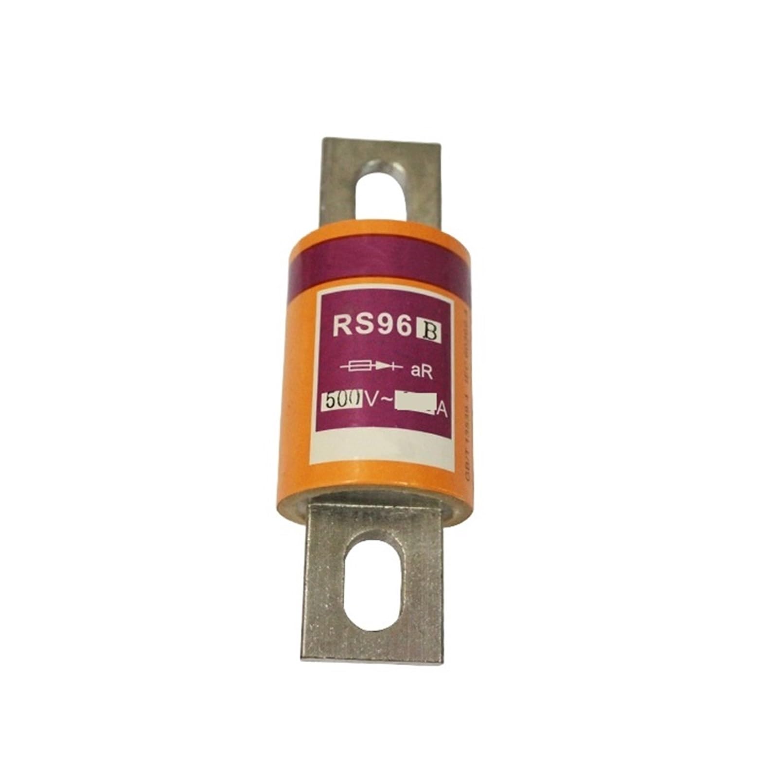 Fusible rapide RS96B AR 500V haut pouvoir de coupure en céramique haute densité