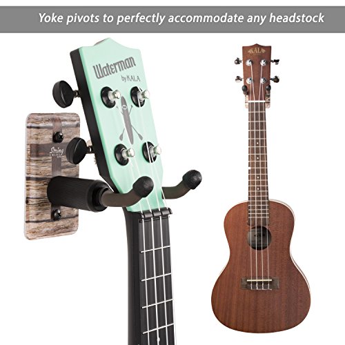 image for String Swing Ukulele Wall Mount Stand for Mandolin Ukele Banjo  Maha