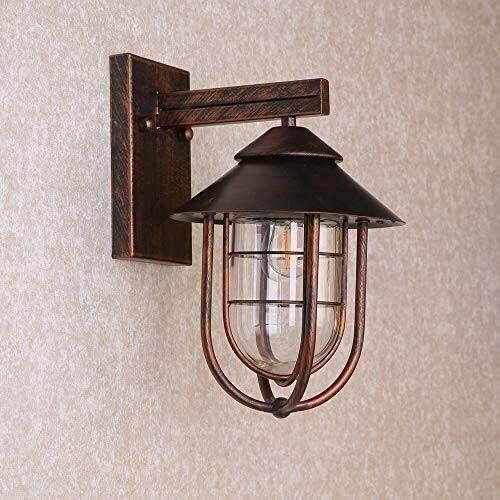 Aplique de pared exterior para comedor y salones de terrazas WQHPLMD 3
