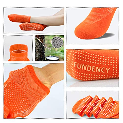 Non Slip Yoga Socks for Women, Anti-Skid Socks for Pilates Bikram Fitness Socks with Grips