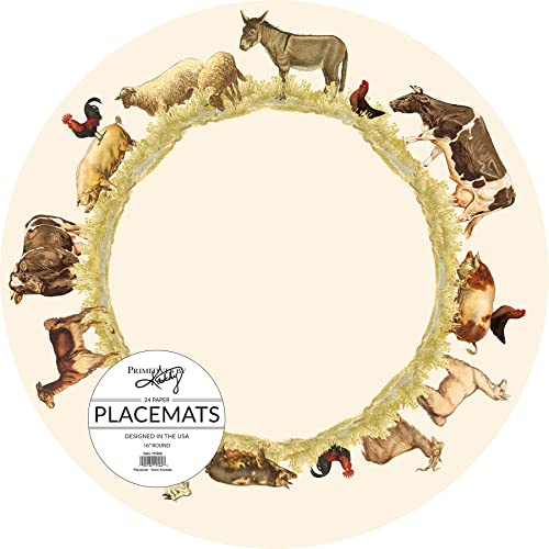 Primitivesbykathyplacematfarmanimals Urban Country Home Decor Primitives by kathy placemat farm animals urban country home decor