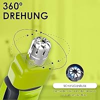 Ersatzklinge One Blade für Nase und Ohren kompatibel mit One Blade, 360°-Rotationssystem, einfache Reinigung (1 Einheit) – Ansicht 2