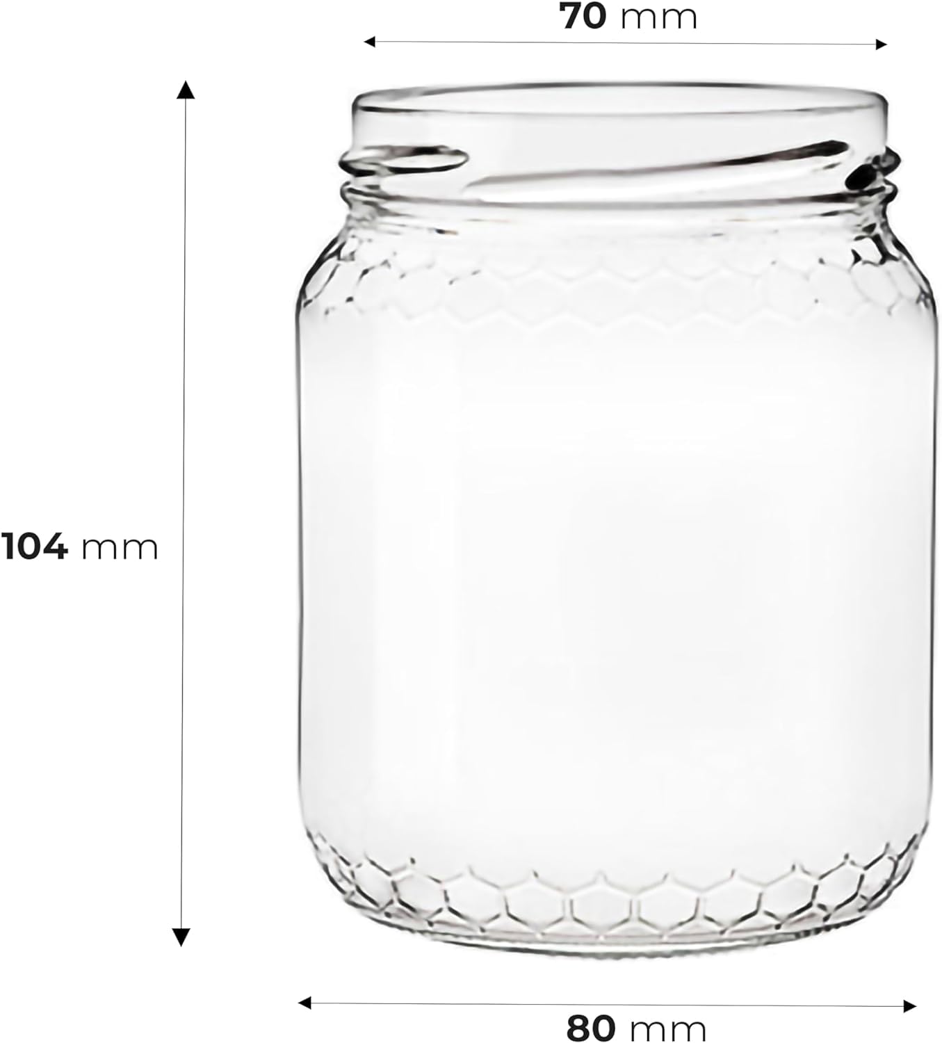 Glazen honingpotje in de vorm van een bijenkorf kopen? Bestel nu