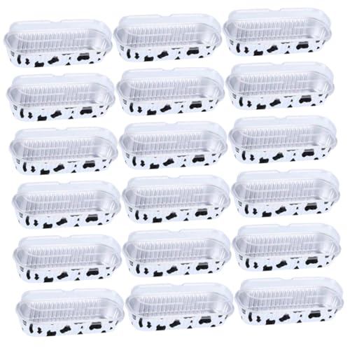 Cabilock 20Pcs Disposable Foil Food Containers Convenient Bbq Accessories for Camping for Picnics Ovens and Air Fryers Versatile Baking