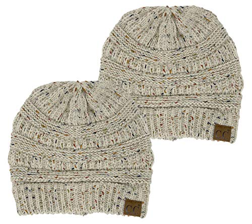 Funky-Junque-Confetti-Knit-Beanie--dicke-weiche-warme-Wintermuetze--Unisex