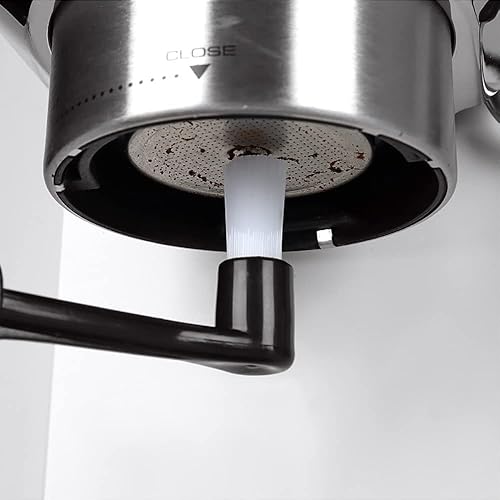 Miniatura 6 de Cepillo de café, juego de cepillos de café, cepillo de limpieza para máquina de café, incluye molinillo de café de madera, cepillo de limpieza para