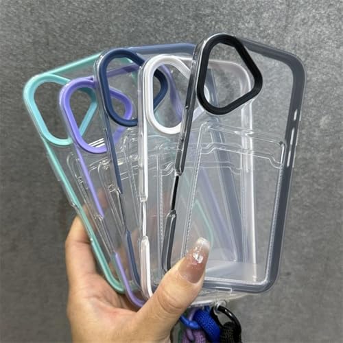 Étui de luxe transparent iPhone 15 Plus bleu coque antichoc 2 en 1 amovible - 6