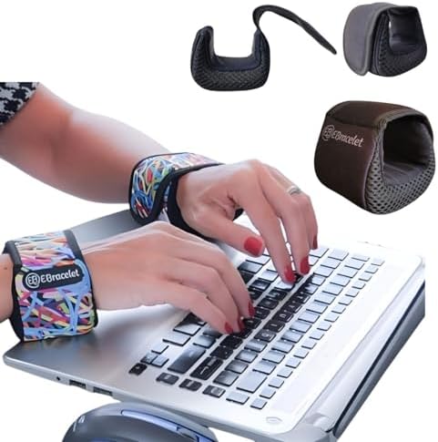 PAR Apoio de Punho para Teclado e Mouse Ergonômico (PRETO)