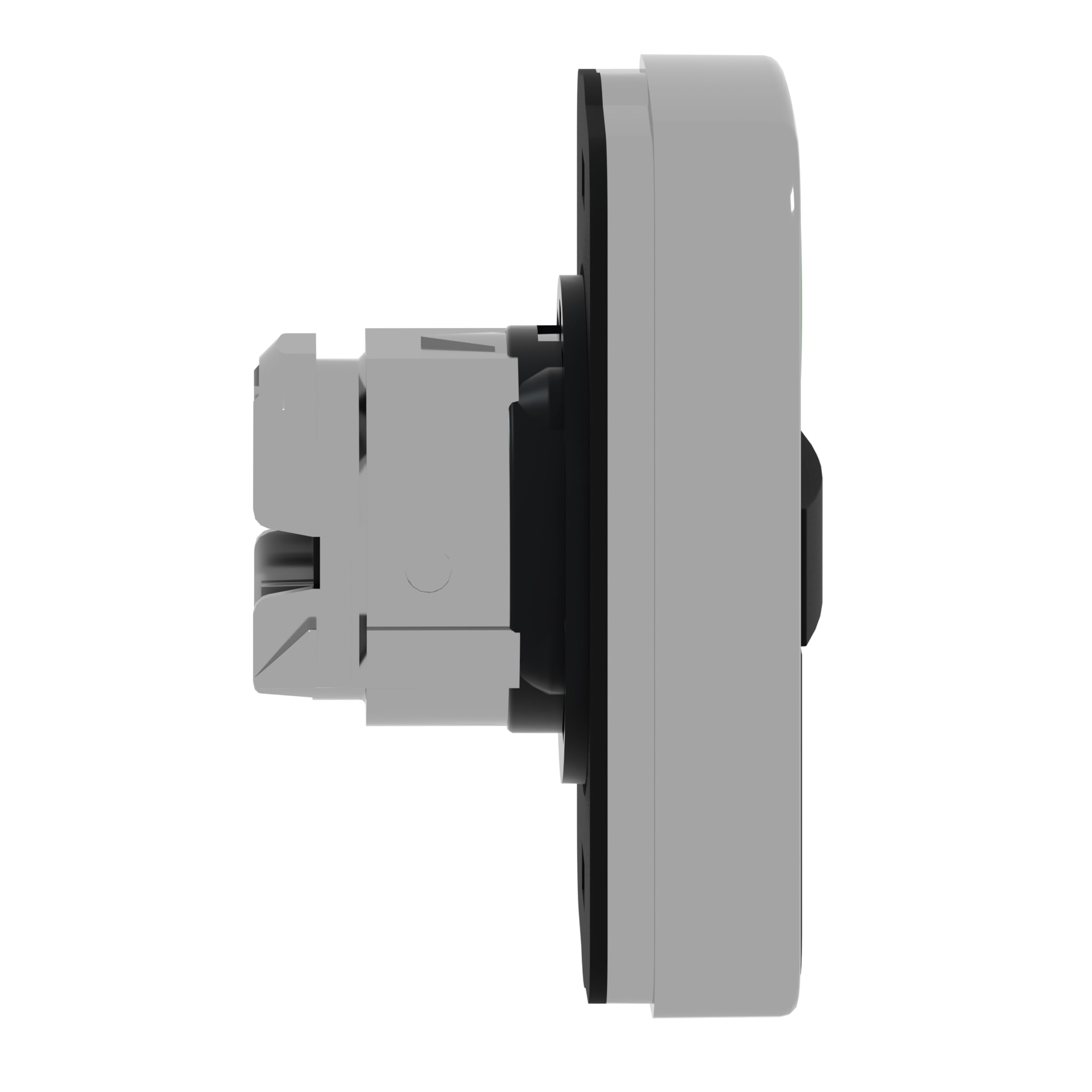 Schneider Electric ZB4BA7340 Cabeza Pulsador de dos Acción Diámetro 22, sin Marca IP66, IP69 K, Verde y Rojo