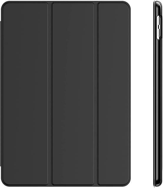 JETech Case for iPad 9/8 / 7 (10.2-Inch, 2021/2020 / 2019 Model, 9th / 8th / 7th Generation), Auto Wake/Sleep, Black