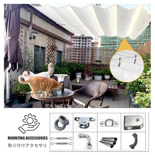 Toldo exterior retráctil para eliminar el calor en patios con sol directo 7