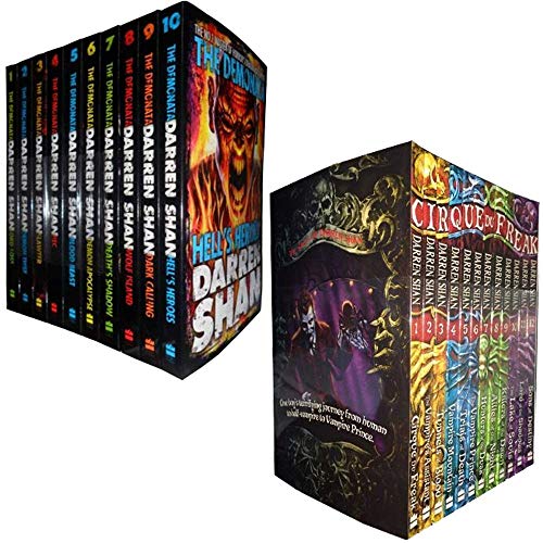 Cirque Du Freak Series & Demonata Series 22 Books Set By Darren Shan