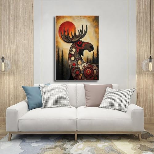 Impression sur toile orignal : le cadeau idéal de décoration murale