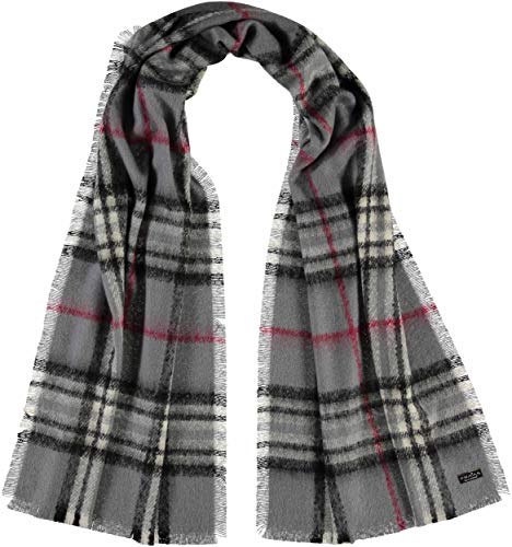 Image of Fraas Cashmink Scarf 63 x 200 cm - Softer than cashmere - Made in Germany - Stole plaid for ladies - Perfect for autumn and winter