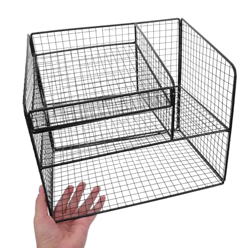 Étagère pour téléphone de bureau et trieur de documents espace travail - 4