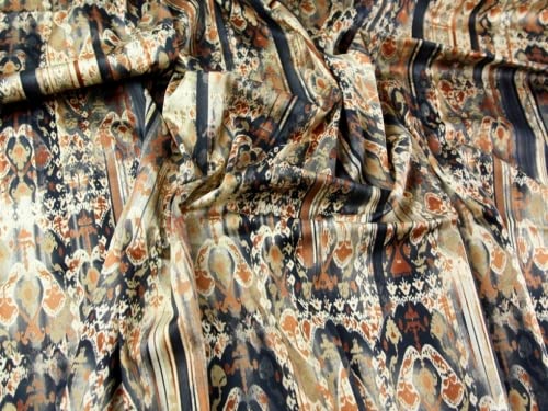 Italienischer Stretch-Baumwollsatin Stoff – Meterware, Schwarz, 97% Baumwolle, 3% Elastan, 143 Cm Breit