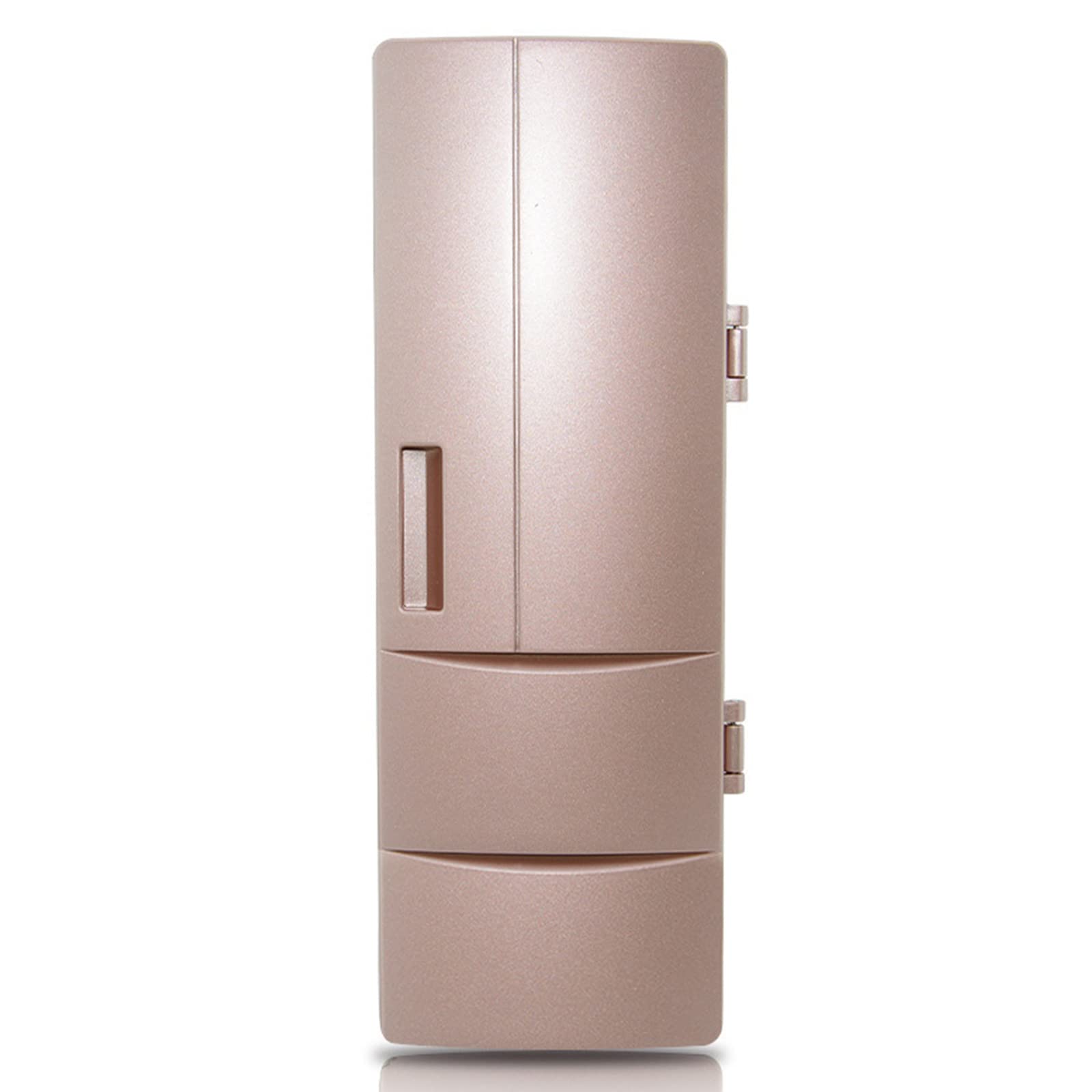 Llhcf Rose Gold Portable Usb Fridge Compact Small Beverage Refrigerator Cooler Warmer Father's Day