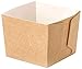 Novacart Easybake Beige Cube Mold 2 Inch x 2 Inch x 2 Inch - Pack of 50