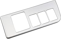 Vista 1 de jfqm - Adhesivo para marco de panel de botón de automóvil para Toyota RAV4 RAV 4 2014 2015 2016 botón de faros delanteros (color estilo ABS)