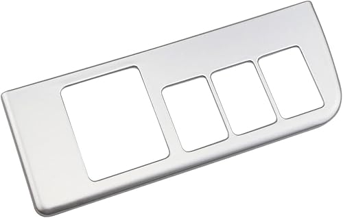 jfqm - Adhesivo para marco de panel de botón de automóvil para Toyota RAV4 RAV 4 2014 2015 2016 botón de faros delanteros (color estilo ABS)