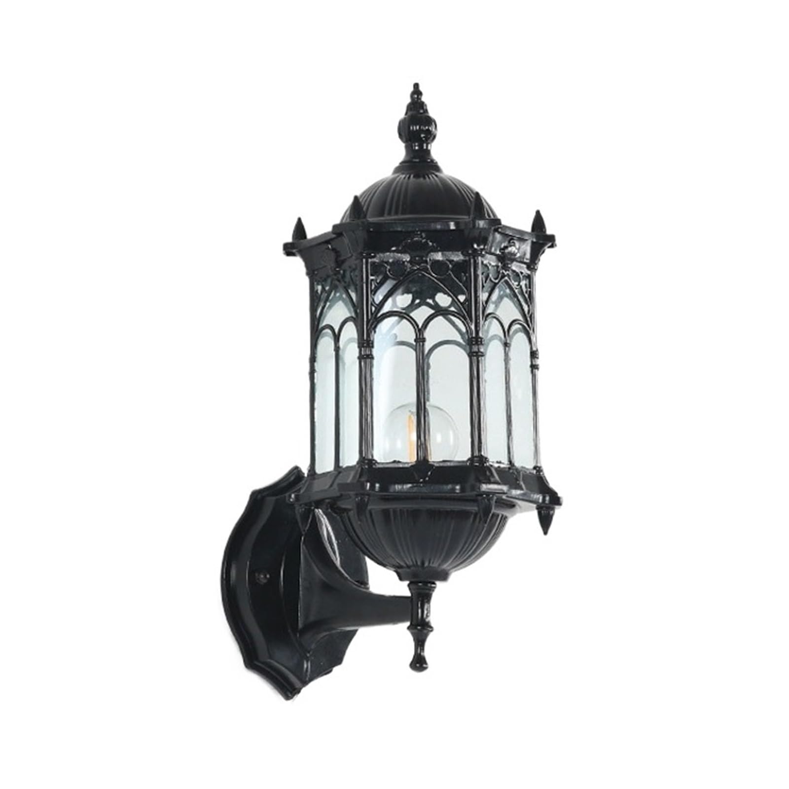 GDBAGKDQK Retro Outdoor Waterproof Antirust E27 Wall Lamp Garden Gateway Sconce Courtyard Corridor Villa Bra Residential Balcony Lights Bright Lights