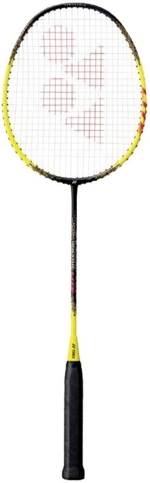 Voltric Lite Badminton Pre-Strung Racket (Black/Yellow)(4UG5), Graphite