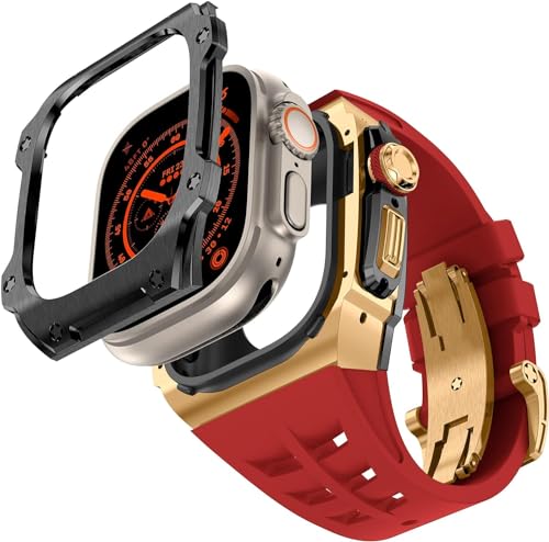 Kit de modificación de acero inoxidable y correa para transformar tu Apple Watch Ultra 2