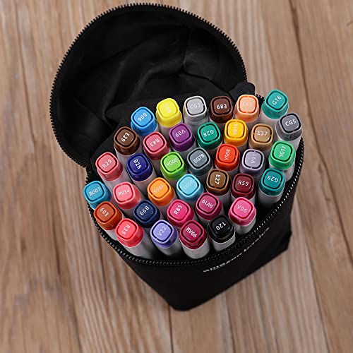 Amazon Basics Dual Tip (Chisel And Fine Tip) Permanent Markers, 36-Pack #TOP6