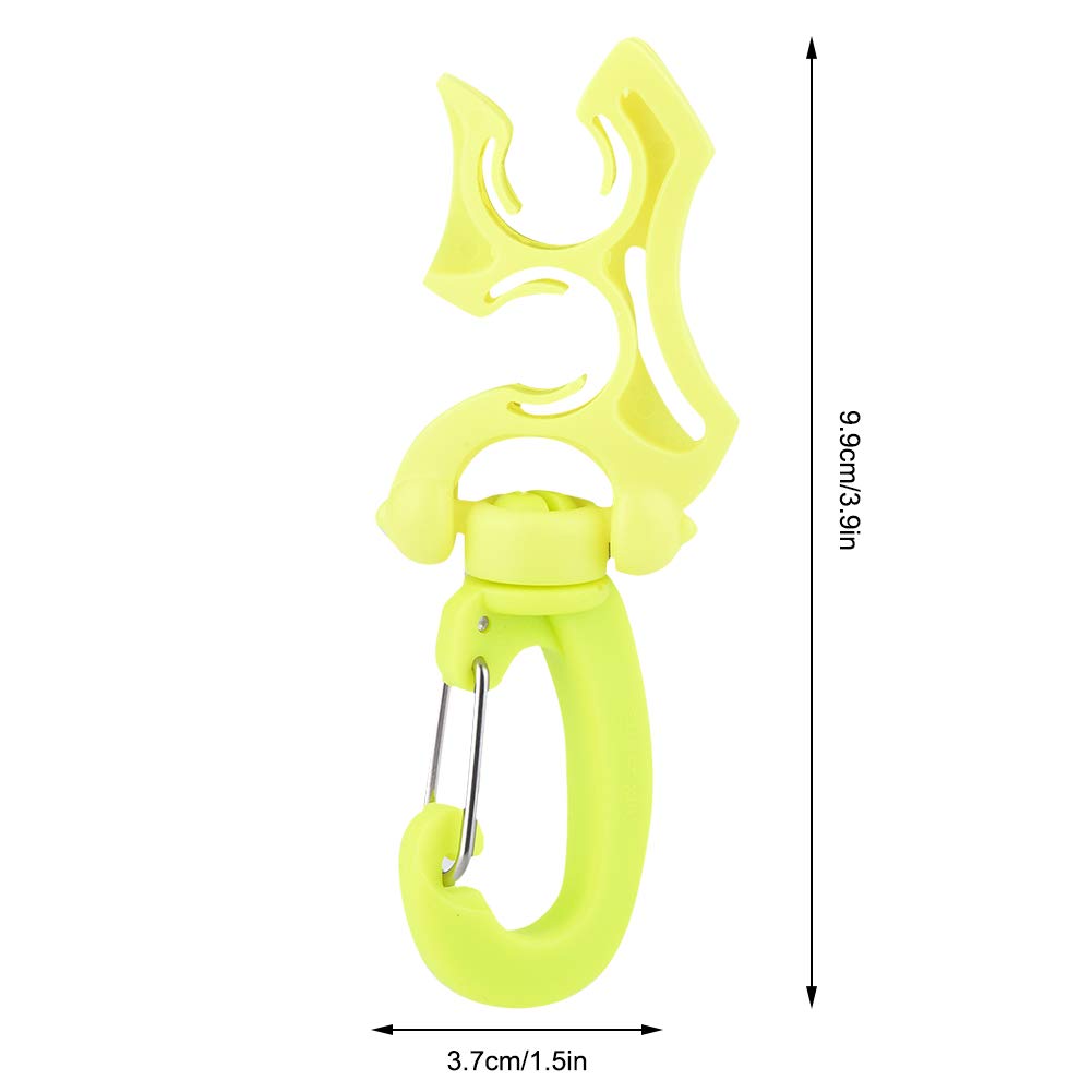 Supporto Per Tubi Immersione Subacquea - Doppia Clip, Acciaio Inox, Per BCD E Regolatori - Foto 4