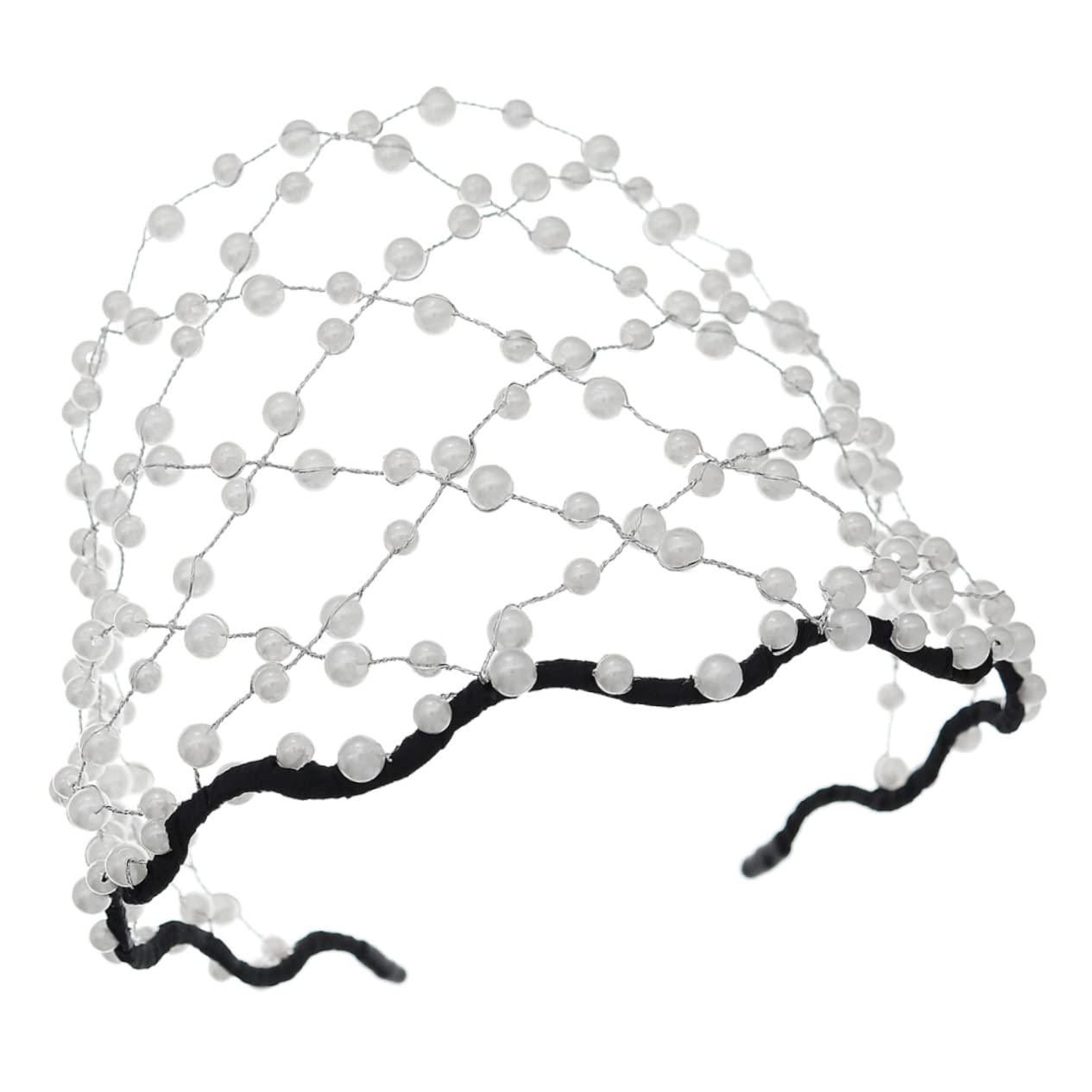 Healeved 5piezas Diadema De Perlas Para Novia Tocado Elegante Perlas Para Bodas y Fiestas Accesorio De Novia Chic y Atractivo Para Mujeres y Niñas