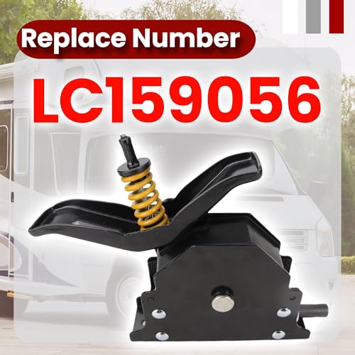 Trailer Winch Spare Tire Mount Hoist Adjustable Spare Tire Holder with Offset Cable Secure Towing Easy Lift Winch Kit Compatible with RVs Trailers Trucks Motorhomes LC159056 159056