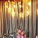 Star Curtain Lights for Bedroom - Plug-in 9ft 138 LED Fairy Twinkle Lights with 12 Star Drops, Connectable Window Lights with Remote 8 Lighting Modes for Indoor Xmas Ramadan Decoration, Warm White