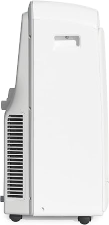 SPT WA-S8001E 12,000BTU Portable Air Conditioner Cooling (SACC: 8,000BTU), with Cooling, Dehumidifying, Fan, White, Remote Control, 24-hr Timer, 17.9W x 14.4D x 27.6H