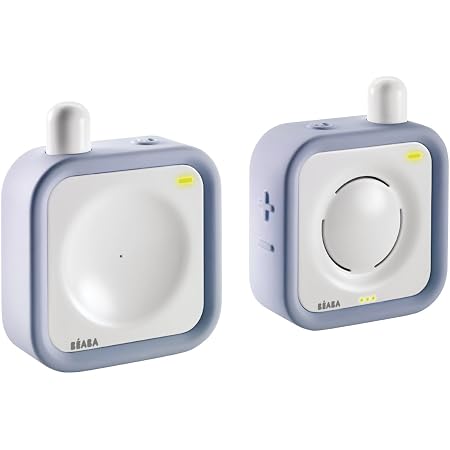 Amazon Com Beaba Minicall Digital Audio Baby Monitor 1 000 Foot Range Shock And Water Resistant Led Light Sound Indicator Wireless Usb Charger Rechargeable Batteries Ocean Baby