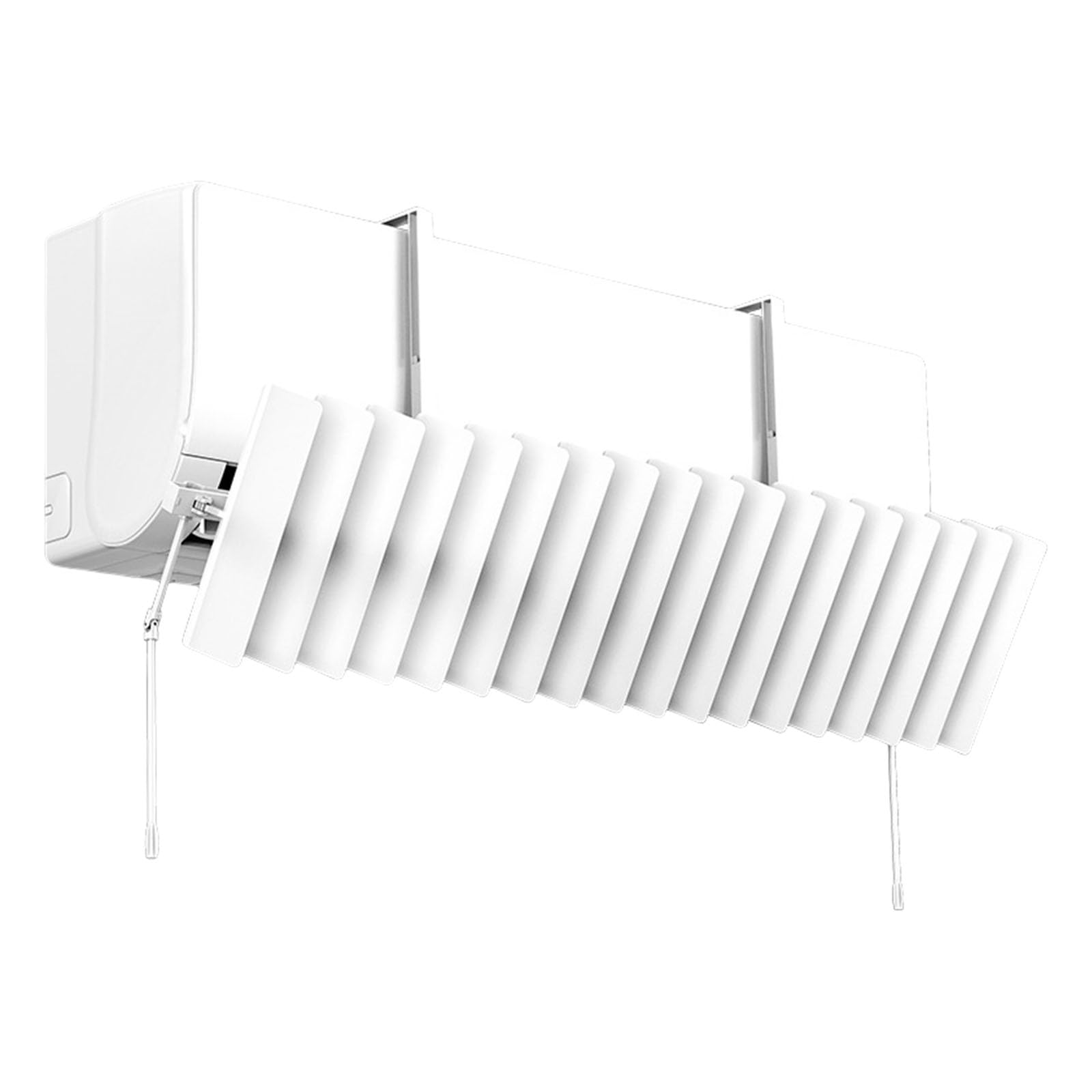 Uqezagpa AC Windshield Baffle 85x20cm Air Guide Plate Direct Blowing for Cold Redirection Air Conditioning