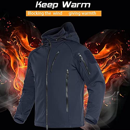 Magcomsen Mens Jackets Tactical Jacket Men Military Jacket Men Army Jacket Fleece Zip Up Men Winter Jackets Men Ski Jacket Snow Jacket Men Soft Shell Jacket #TOP4