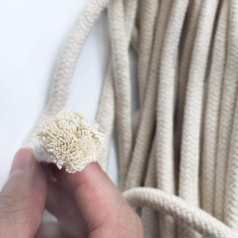 Miniatura 6 de Quemador de mechas de lámpara de aceite de queroseno, cuerda de mecha de alcohol, algodón redondo, repuesto para quemador de lámpara de vela de 9.8