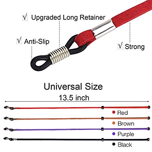 Sukki Glasses Strap Holder - Eyeglass String Retainer Cord - Glasses Lanyard Chain Necklace #TOP2