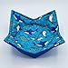 Sharks Microwave Cozy Nautical Reversible Microwaveable Bowl Buddy Oceanic Soup Huggie Coastal Pot Holder Handmade Hostess Housewarming Gifts Under 10