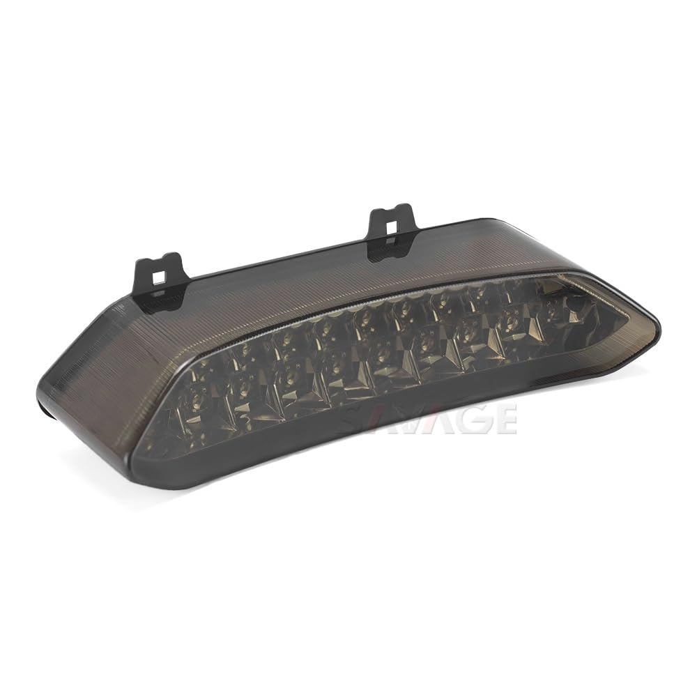 Moto luce freno stop 12V Moto Integrato Fanale Posteriore A LED Indicatori Di Direzione Lampeggiante Per YA&MAHA YZFR1 XVS1300 Softail Accessori Lampada Freno