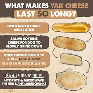Mighty Paw Yak Cheese Chews for Dogs All Natural Long Lasting Pet Treats Odorless Limited Ingredient Chews for Puppies Power Chewers Medium 4 Pack