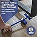 Easy to Use Large Furniture Wheel Sliders - Appliance Lifter and Mover Tool Set - Heavy Duty Roller Move Tools for Home and Office - Avoid Getting Hurt Lifting or Moving Heavy Objects - Smart Lifting