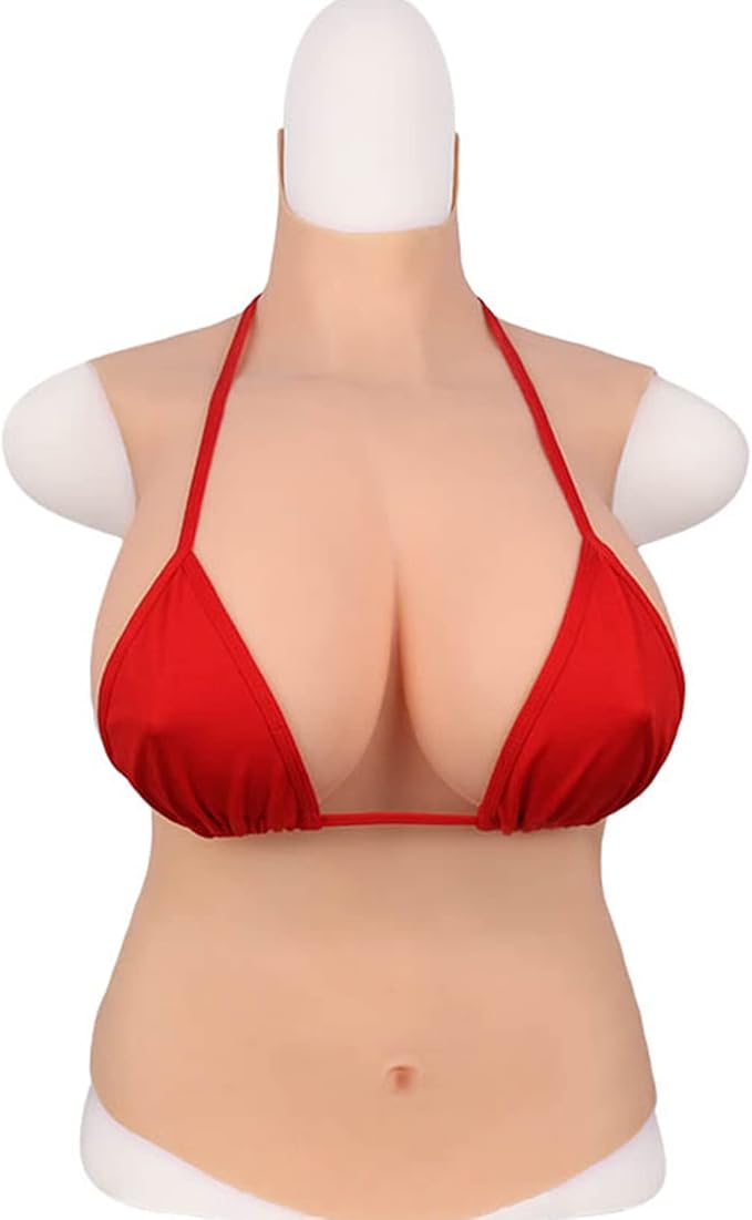 YRZGSAWJ Crossdressers Huge Breast Forms K S Z Cup Silicone Filled