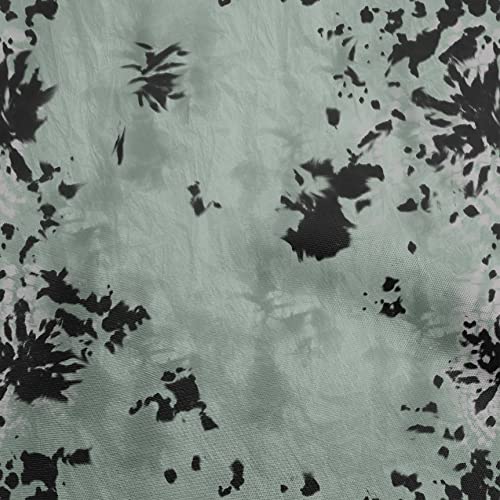 oneOone Cotton Flex Dusty Green Fabric Abstracts Quilting Supplies Print Sewing Fabric By The Yard 40 Inch Wide