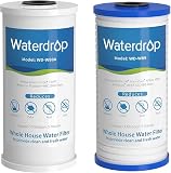 Waterdrop FXHTC AP810 10' x 4.5' Whole House Water Filter, Replacement for GE® FXHTC, 3M® Aqua-Pure AP810, Culligan® RFC-BBSA, W50PEHD, GXWH40L, GXWH35F, DuPont WFHD13001, Pentek® R50-BB