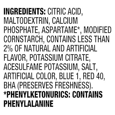 Crystal Light Fruit Punch Artificially Flavored Powdered Drink Mix, 72 ct Pack, 12 Canisters of 6 Pitcher Packets