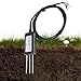 GLOGLOW IP68 Soil Sensor, Soil Temperature Meter with Analog Output for Greenhouse Irrigation Suitable for All Soil Types