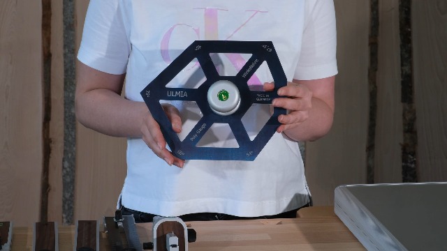 ULMIA Precision Carpenter's Square Alu-Line 350 Mm Measuring - View #10