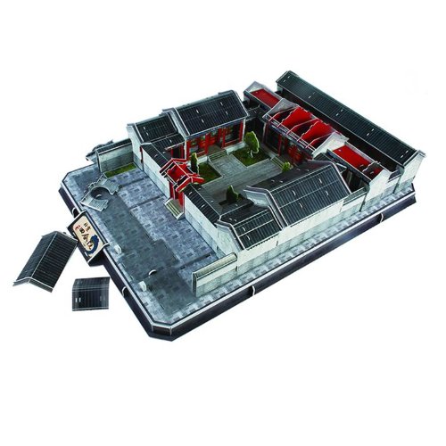 3D Puzzle - China, Beijing: Four Section Compound