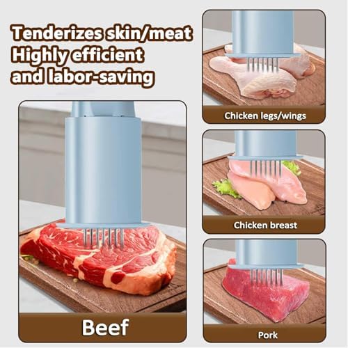 Commercial Electric Meat Tenderizer Machine for BBQ, Marinades & Cooking - Professional Kitchen Tool for Perfectly Tenderized Meat